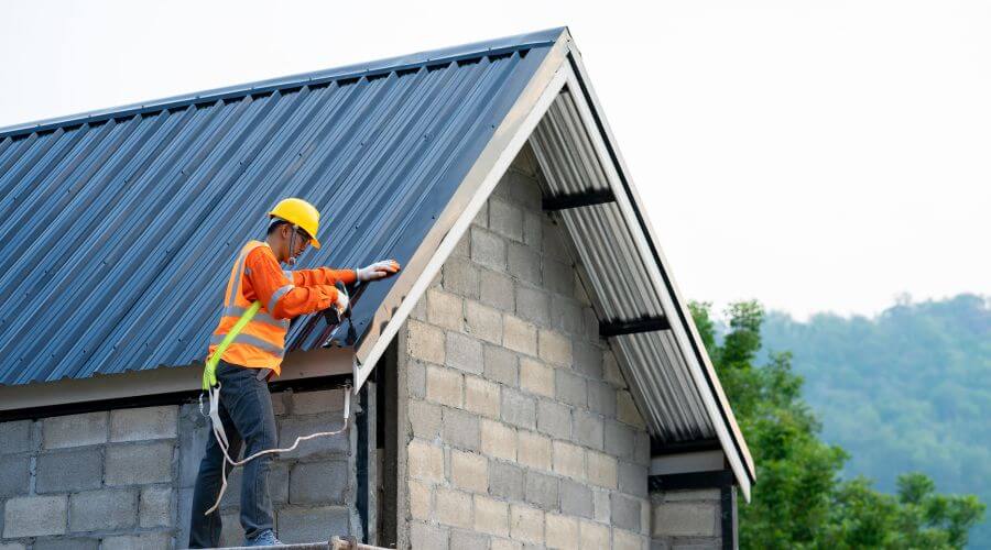 Professional gutter cleaning in Avon, IL